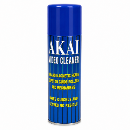 بخاخ جاف منظف الرؤوس والأجهزة الفيديوهات أيكاي (AKAI Video Cleaner Spray)