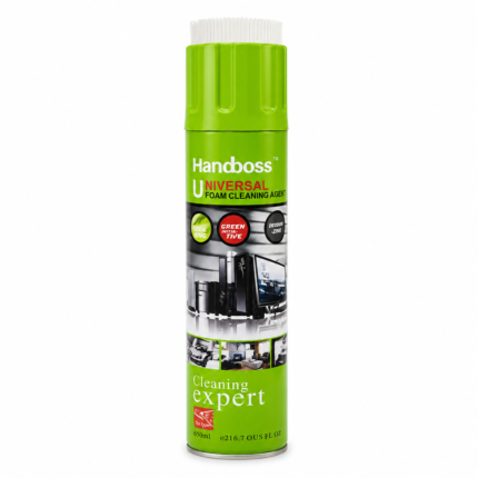 منظف رغوي شامل مع غطاء فرشاة مدمج ماركة هاندبوس (Handboss Universal Foam Cleaning Agent)