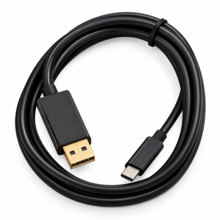 كابل نقل بيانات وشحن عالي الأداء بمنفذ USB-A إلى USB Type-C