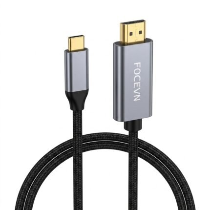 كابل توصيل وعرض رقمي عالي الأداء من USB Type-C إلى DisplayPort ماركة FOCEVN