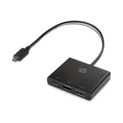 مُحول وهب اتش بي متعدد المنافذ تايب سي أصلي (HP USB-C Multiport Hub)
